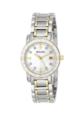 Men's Water Resistant Quartz Analog Watch 98R107