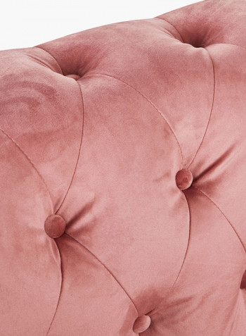 Sofia 2-Seater Sofa With Cushions Pink