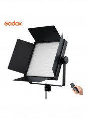 Dimmable LED Video Light With Remote Control Black