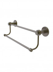 Mercury Collection Double Groovy Accents Towel Bar Antique Brass 30inch