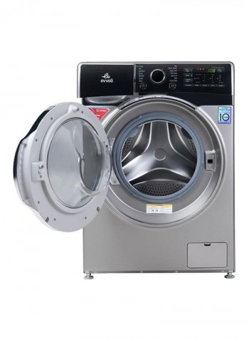 9 KG 1400 PRM Direct Drive Motor Front Load Washing Machine 9 kg 2000 W EVWM-FDDH-914S Silver/Black