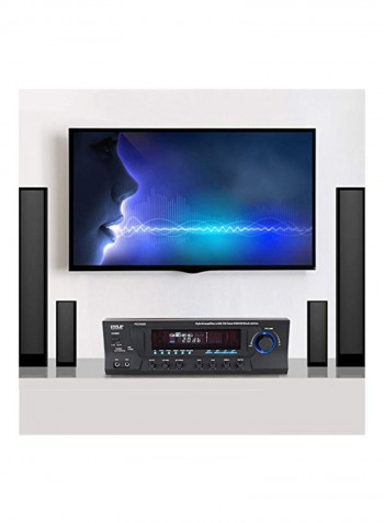 Home Entertainment Amp Sound System PT270AIU Black