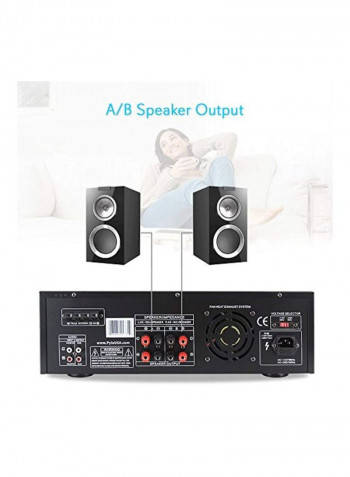 Home Entertainment Amp Sound System PT270AIU Black