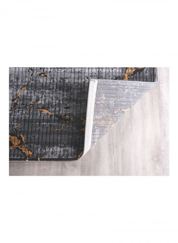 Picasso Collection Contemporary Area Rug Grey/Yellow 290x200centimeter