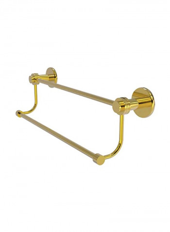 Mercury Collection Double Towel Bar Gold 30inch