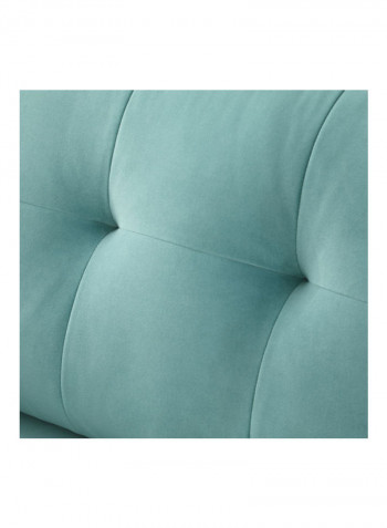 2-Seater Sofa Blue 179 x 98cm