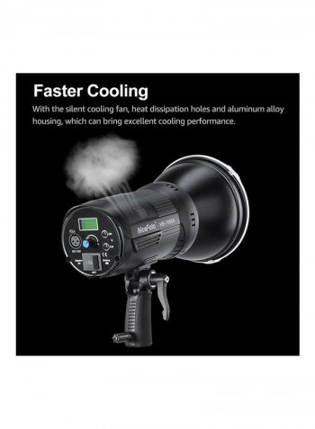 HB-1000A Bi-colour 100W Dimmable Fill Light For Photography White