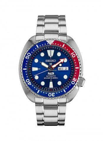 Men's Water Resistant Stainless Steel Analog Watch SRPA21J1