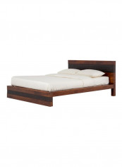 Giza Bed Brown/Black 150 x 200cm