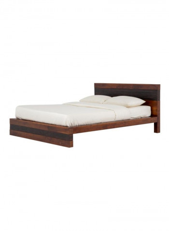 Giza Bed Brown/Black 150 x 200cm
