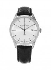 Men's Heroic Sophisticate Leather Analog Wrist Watch A911-02