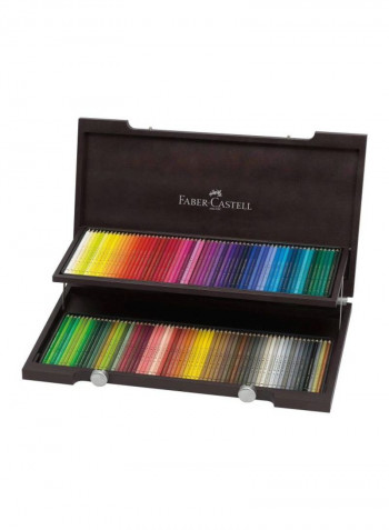 120-Piece Colour Pencil Polychromos Set Multicolour
