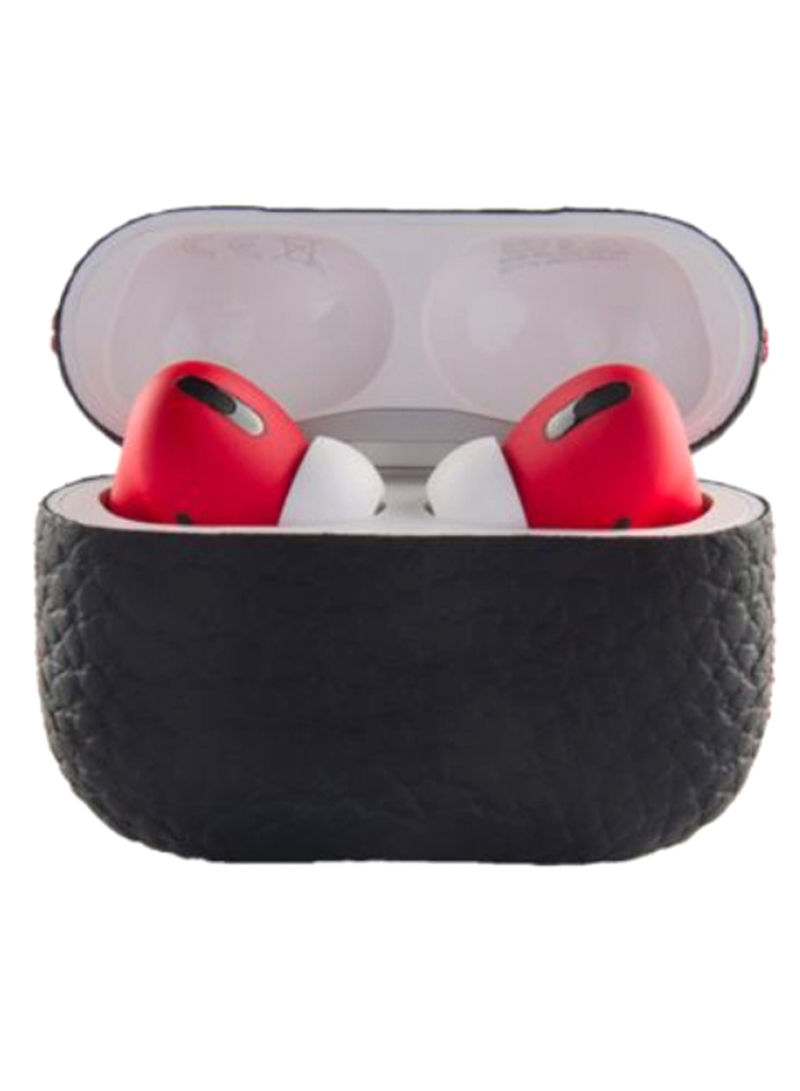 Apple AirPods Pro Wireless Bluetooth In-Ear With Charging Case Red/Black/White