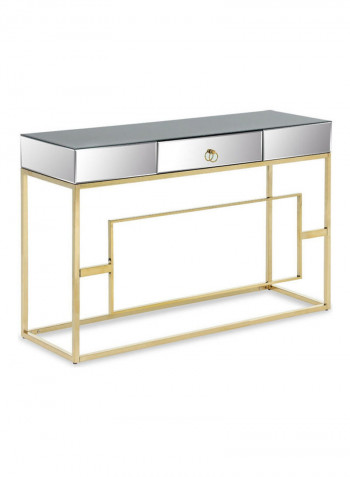 Azalea Console Table Silver/Gold/Grey