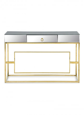 Azalea Console Table Silver/Gold/Grey