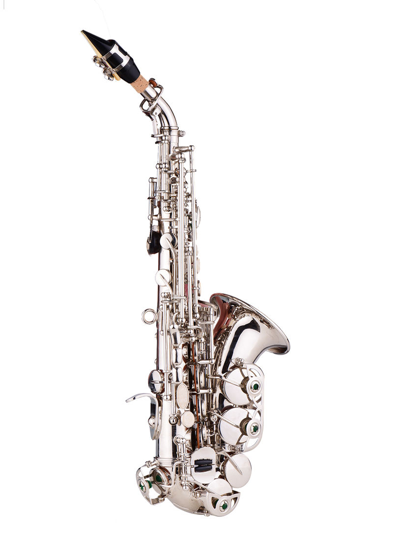Brass Carve Pattern Saxophone