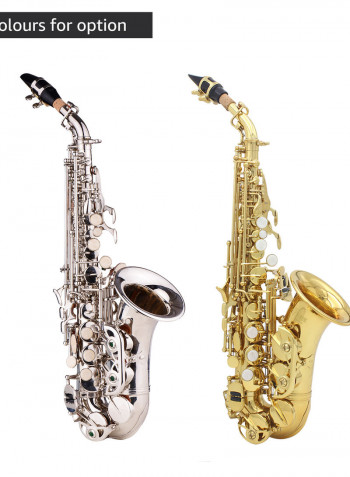 Brass Carve Pattern Saxophone