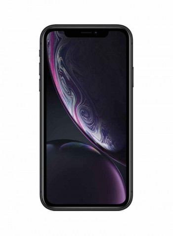 Refurbished - iPhone XR With FaceTime Black 128GB 4G LTE - Middle East Region