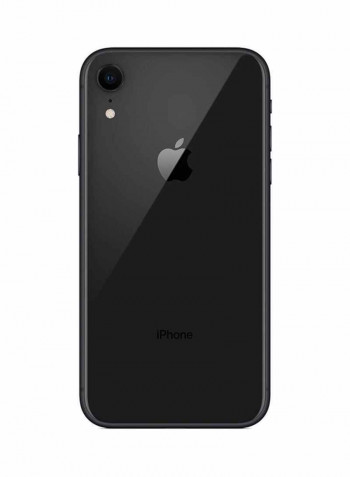Refurbished - iPhone XR With FaceTime Black 128GB 4G LTE - Middle East Region