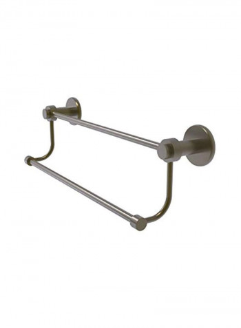Double Towel Bar Silver 30inch