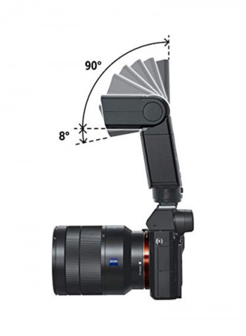 Multi-Interface Shoe Camera Flash Black