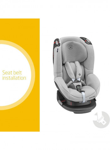 Topi Car Seat Suitable For 9 Months To 14 Years, Authentic Grey