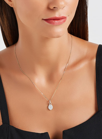 18 Karat White Gold Dimaond Pendant
