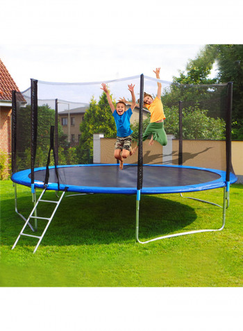Outdoor Trampoline With Safety Enclosure 14feet