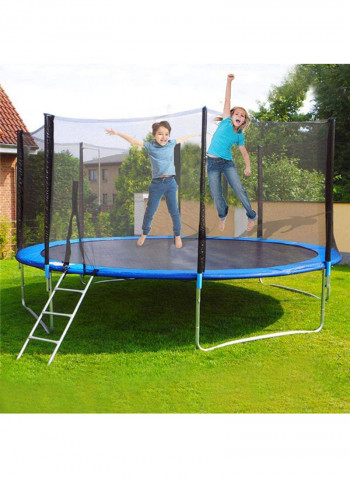 Outdoor Trampoline With Safety Enclosure 14feet