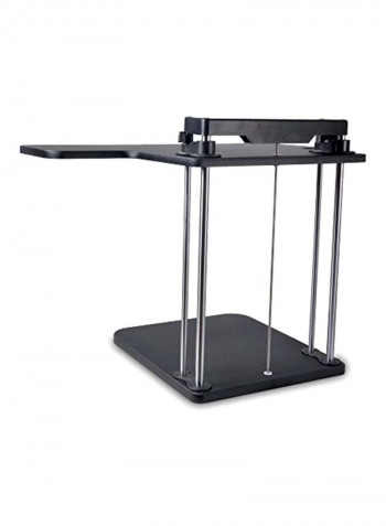 Adjustable Desk Stand Black/Silver