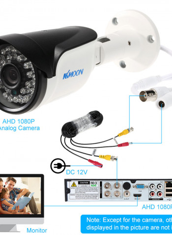 AHD CCTV Indoor Outdoor Home Security Bullet Camera with PAL System