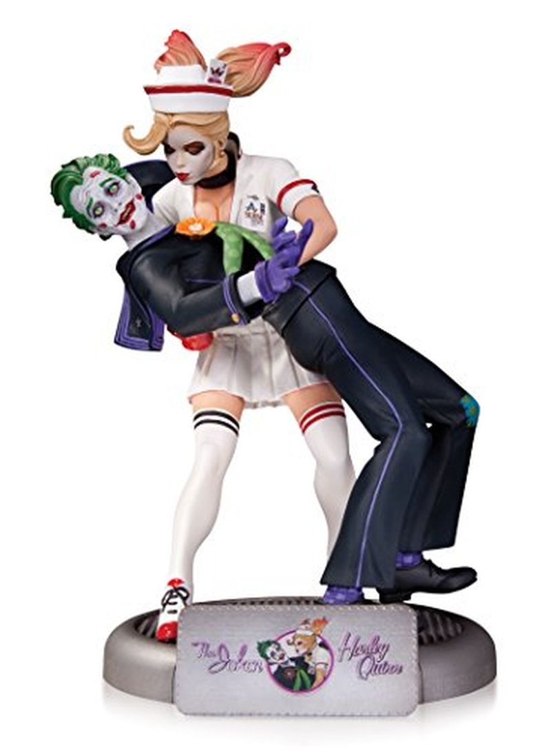 Collectible Comics Bombshells The Joker and Harley Quinn Statue