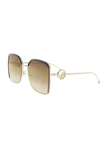 Girls' UV Protected Square Sunglasses - Lens Size: 63 mm