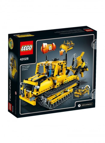 617-Piece Technic Bulldozer Toy Set 42028