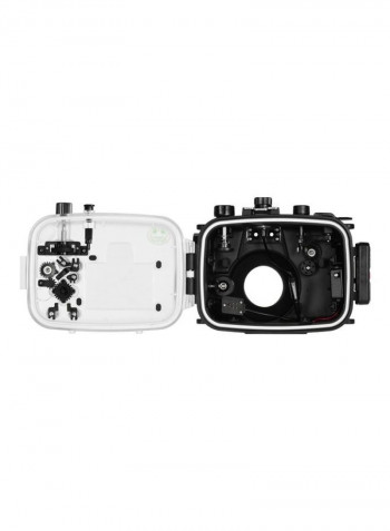 Underwater Diving Housing For Canon Powershot G1X Mark III أسود