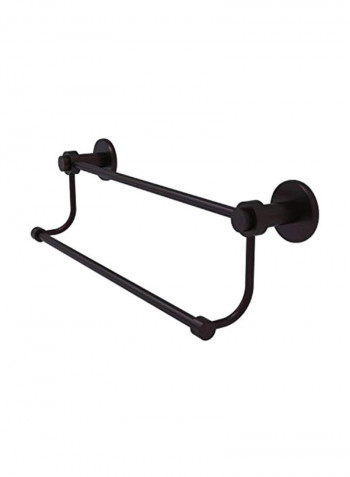 Antique Bronze Double Towel Bar Black 30inch