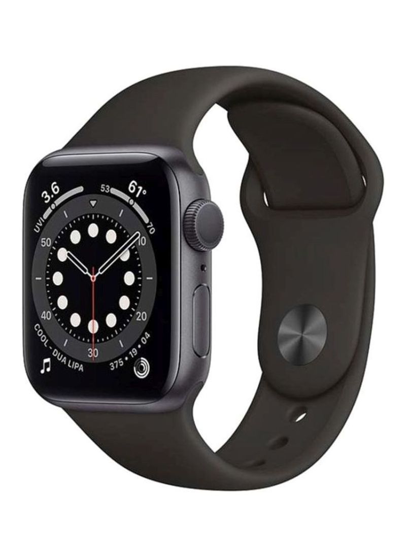 Watch Series 6-44 mm GPS Space Gray Aluminum Case with Sport Band Black