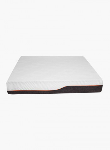 I-Natural Roll Packed Memory Foam Mattress White King