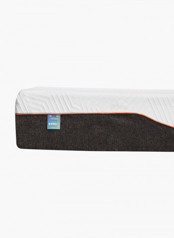 I-Natural Roll Packed Memory Foam Mattress White King