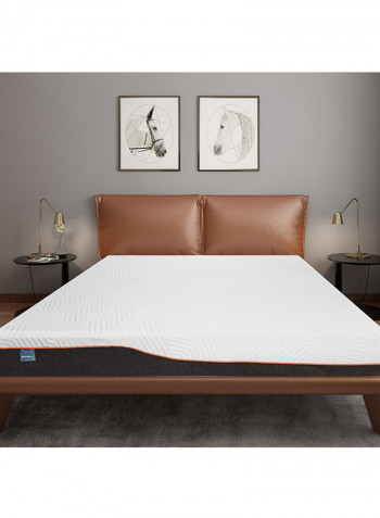 I-Natural Roll Packed Memory Foam Mattress White King