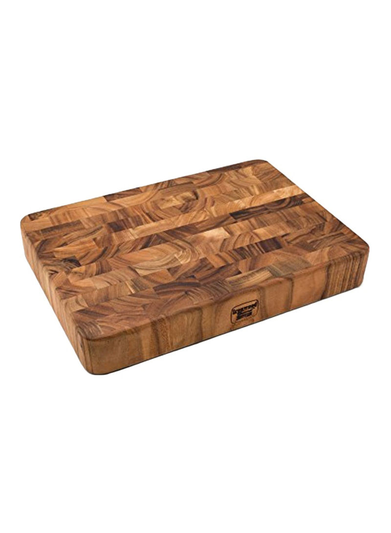 Professional Chopping Board Brown 20.75x14.25x3.2inch