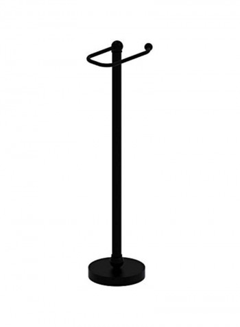 Toilet Tissue Stand Black 7.8x26x6inch