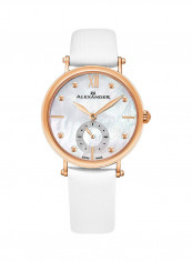 Women's Monarch Roxana Leather Analog Wrist Watch A201-03