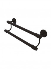 Tribecca Collection Double Towel Bar Black 30inch
