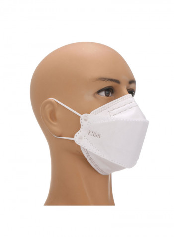 50-Piece KN95 4-Ply Disposable Soft Breathable Protective Safety Mask