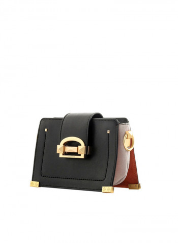 Strong Leather  Sholder Bag أسود