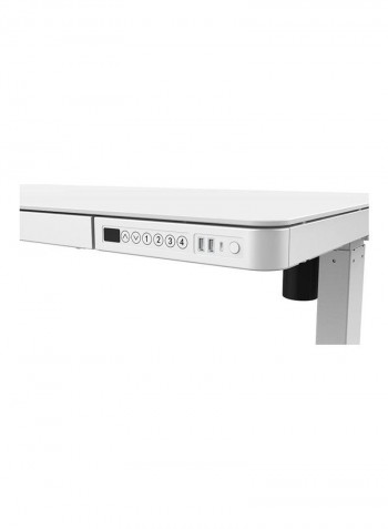 All-In-One Standing Desk White 47.3x47.6x47.3cm