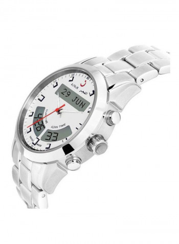Men's Water Resistant Analog/Digital Watch WA-10S