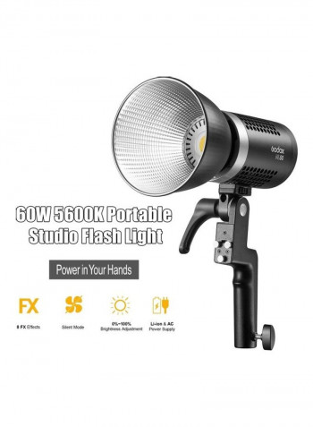 ML60 Portable Studio LED for Photography Black/White