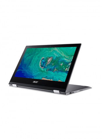 Spin 1 SP111 Convertible 2-In-1 Laptop With 11.6-Inch Display, Celeron N4000 Processor/4GB RAM/128GB eMMC/Intel HD Graphics Steel Gray